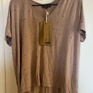 POL Women's Brown Top